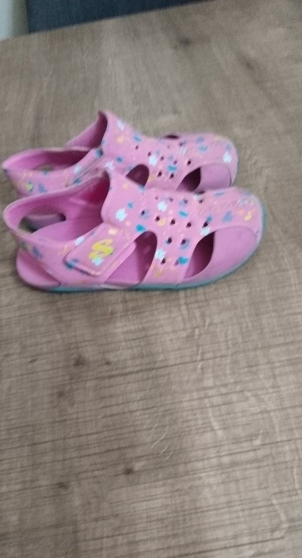 Kız Çocuk Pembe Bağcıksız Sandalet - Görsel 3