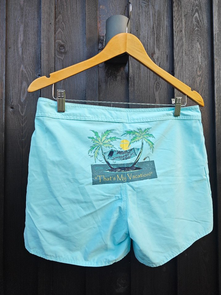 Tiffany Düğmeli Cırt cırtlı Mavi Mini  Şort - Görsel 2