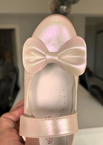 Kız Çocuk Sedef beyazı babet - Görsel 4