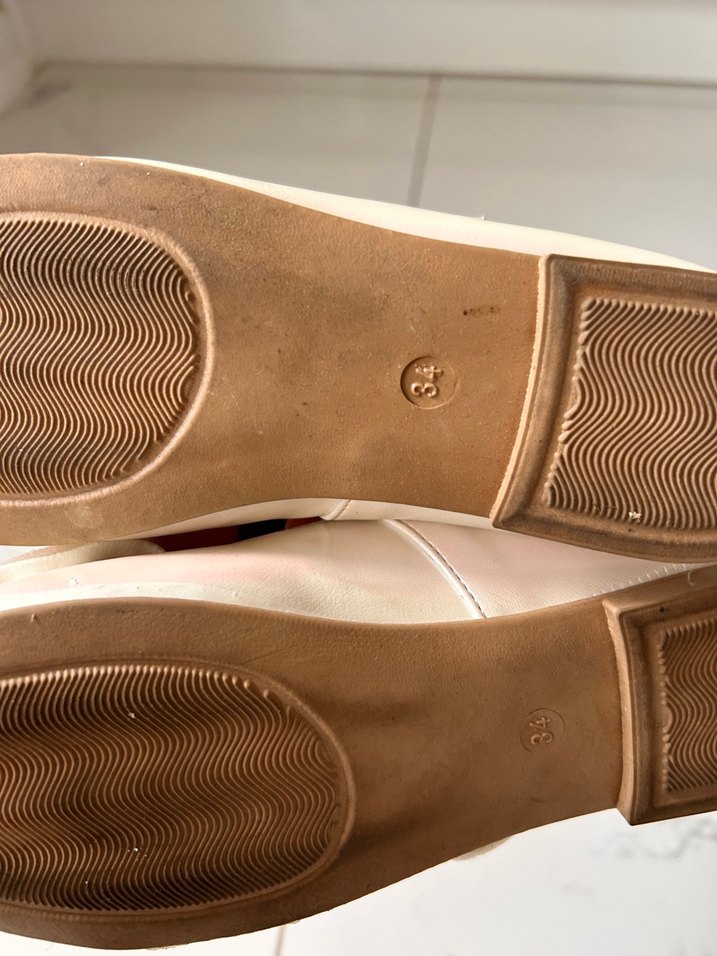 Kız Çocuk Sedef beyazı babet - Görsel 5