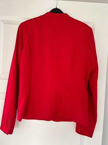 Kırmızı Blazer Ceket - Görsel 6