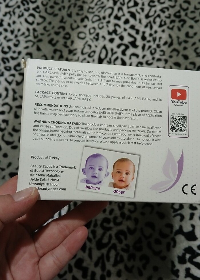 Bebekler için kulak bandı - Görsel 2