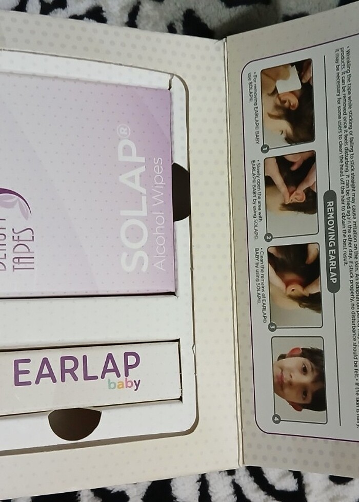 Bebekler için kulak bandı - Görsel 3