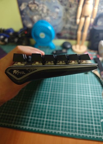 Royal Kludge G87 Red Switch Kablosuz TKL Klavye - Görsel 7