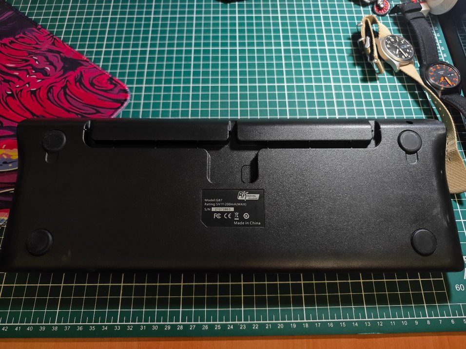 Royal Kludge G87 Red Switch Kablosuz TKL Klavye - Görsel 5