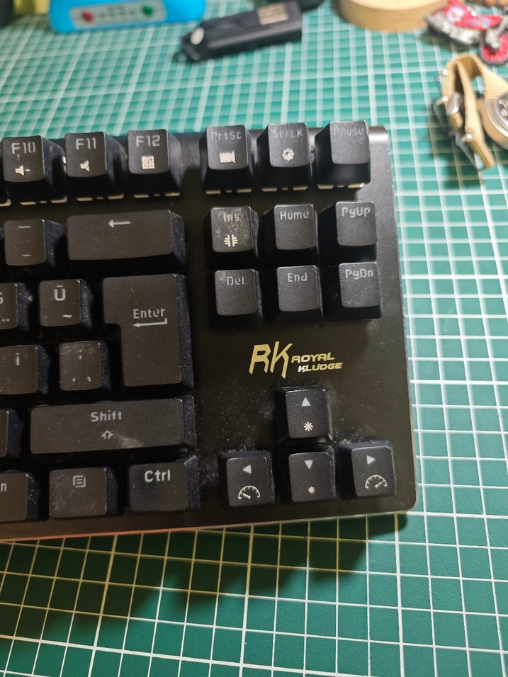 Royal Kludge G87 Red Switch Kablosuz TKL Klavye - Görsel 4