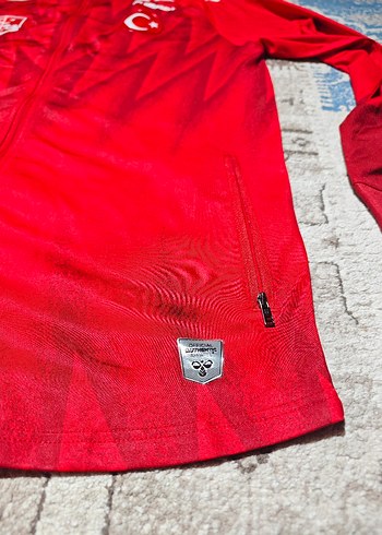 l/xl Beden kırmızı Renk Hummel Türkiye Güreş Federasyon Forma