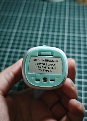  Beden Nebulizatör Mesh Buhar Cihazı Type-C 