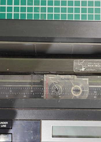 Casio CW-11 Vintage Elektronik Yazıcı - Görsel 3