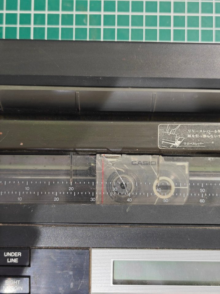 Casio CW-11  Vintage Elektronik Yazıcı - Görsel 3