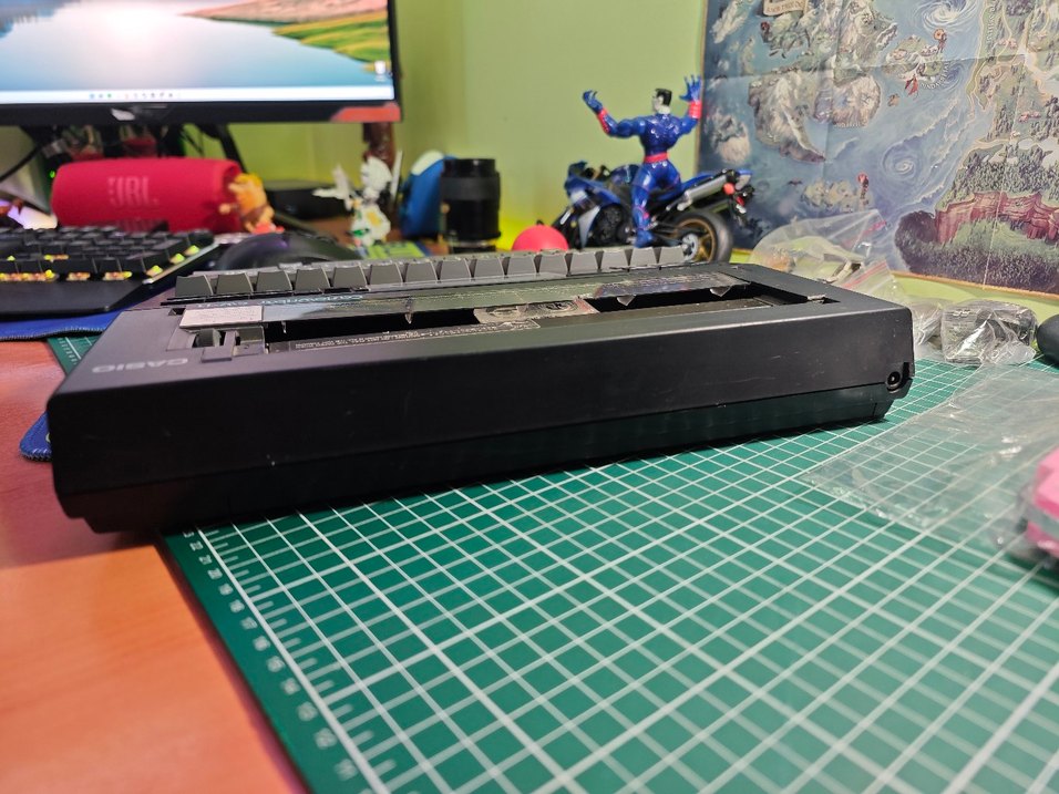 Casio CW-11  Vintage Elektronik Yazıcı - Görsel 5