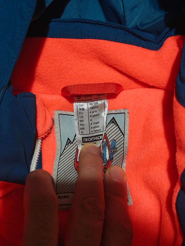 Wed'ze Çocuk Kar Kayak Tulum - Görsel 4