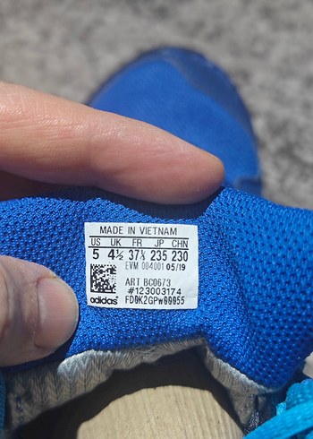 Adidas Terrex Mavi Yarım Bot 37,5 Numara - Görsel 9