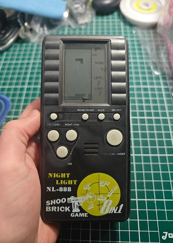 Atari Tetris Mini El Konsol - Görsel 8