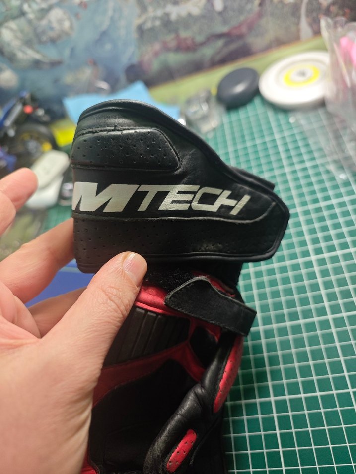 Stroke Air Glove Deri Motosiklet Eldiven - Görsel 2