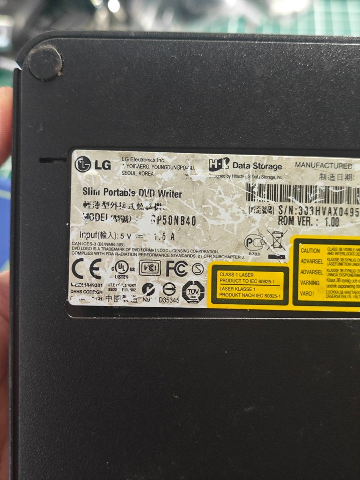 LG Harici DVD CD Okuyucu Optik Sürücü - Görsel 3