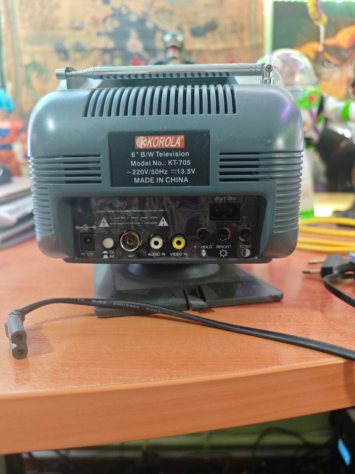 Portatif Mini TV Televizyon Radyo - Görsel 5