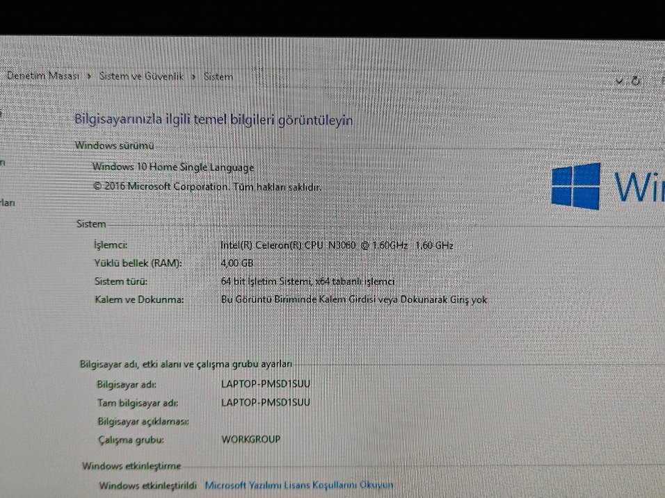 HP Stream Laptop Notebook Bilgisayar - Görsel 4