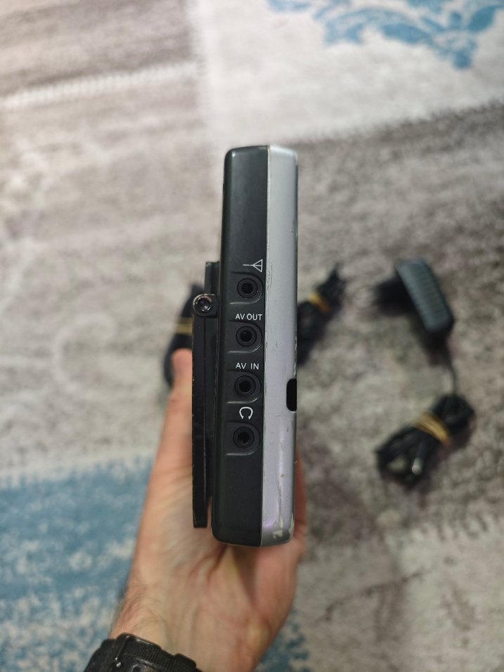 Mini Küçük LCD TV Televizyon - Görsel 5