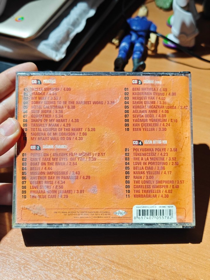 Ahmet Koç Koleksiyon CD Seti 4'lü - Görsel 2