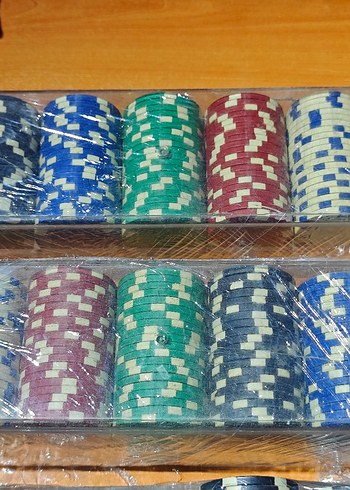 Poker Çip Fiş Para Taşı - Görsel 2