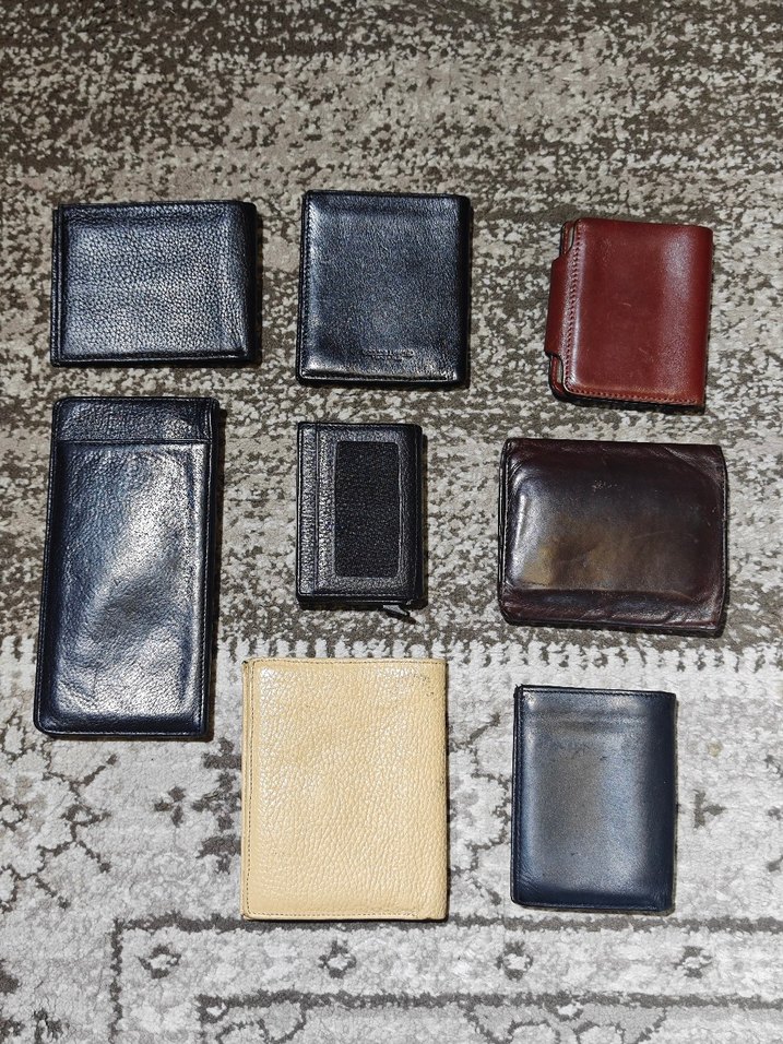 Erkek Deri Cüzdanlar - Koyu Tonlar - Görsel 2