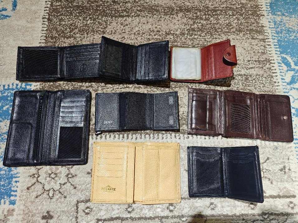 Erkek Deri Cüzdanlar - Koyu Tonlar - Görsel 3