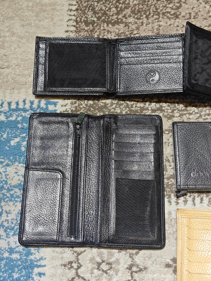 Erkek Deri Cüzdanlar - Koyu Tonlar - Görsel 4
