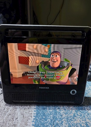 Toshiba Portatif Taşınabilir Mini TV DVD