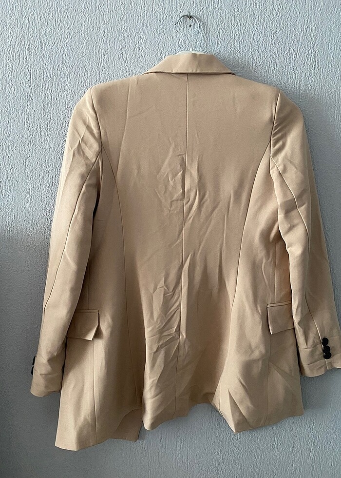 bej blazer - Görsel 2