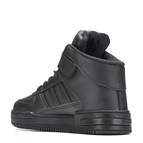 34 Beden Çocuk Unisex Siyah Boğazlı Basket Spor Ayakkabı Air Jo