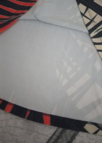 Baskılı Siyah Midi Hamile Etek - Görsel 2