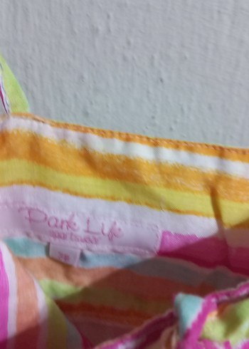 Bohem Tarzı Renkli Piliseli Uzun Hamile Eteği - Görsel 4