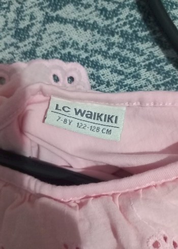 Kız Çocuk Beyaz Baskılı Askılı Tişört - Görsel 7