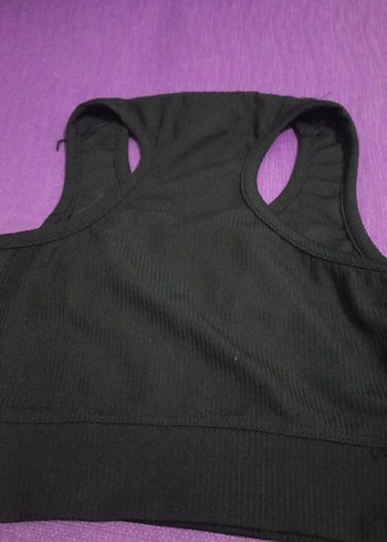 Nike Pro Siyah Mini Spor Sütyeni - Görsel 3