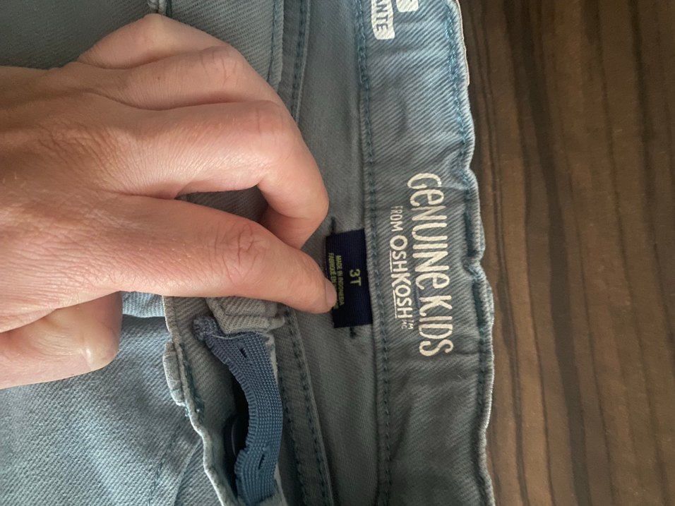 Oshkosh Bej Erkek Çocuk Denim Pantolon - Görsel 2