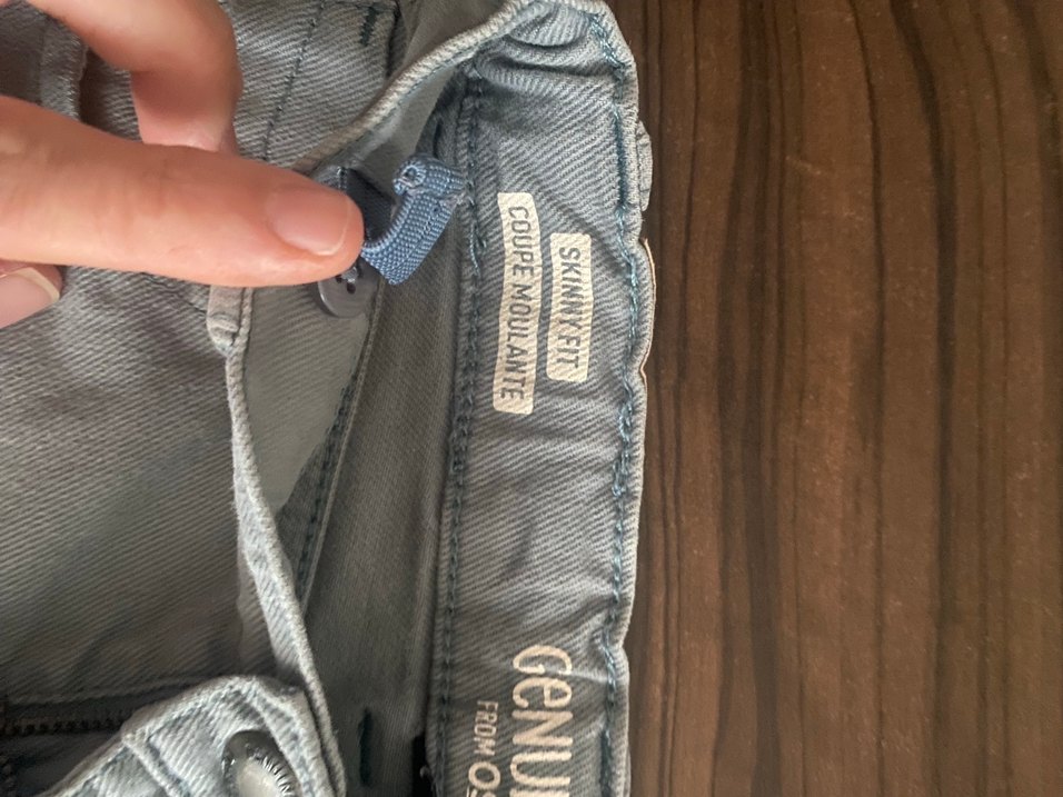 Oshkosh Bej Erkek Çocuk Denim Pantolon - Görsel 3