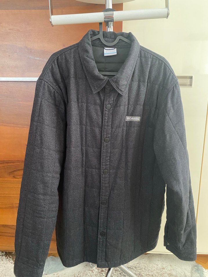 Columbia Gri Düğmeli Erkek Ceket - Görsel 3