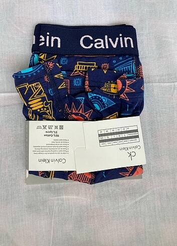 xl Beden mavi Renk Xl Calvin Klein erkek boxer 