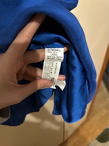 m Beden lacivert Renk Zara şifon elbise