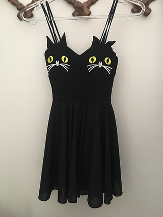 Kedi harajuku elbise
