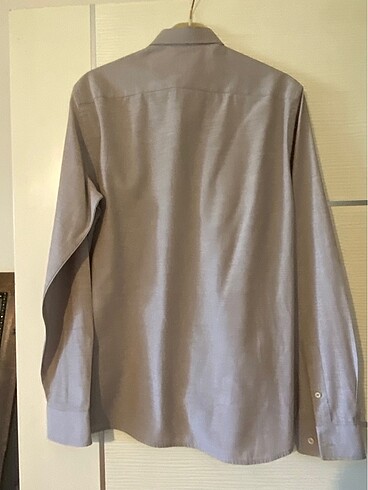 s Beden kahverengi Renk Koton bay gömlek yazlık s slim fit