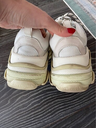 39 Beden beyaz Renk Balenciaga triple s