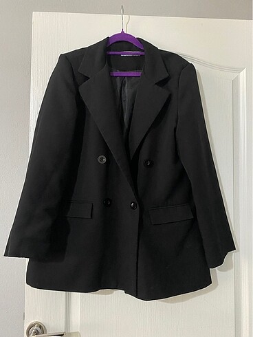 Siyah blazer ceket