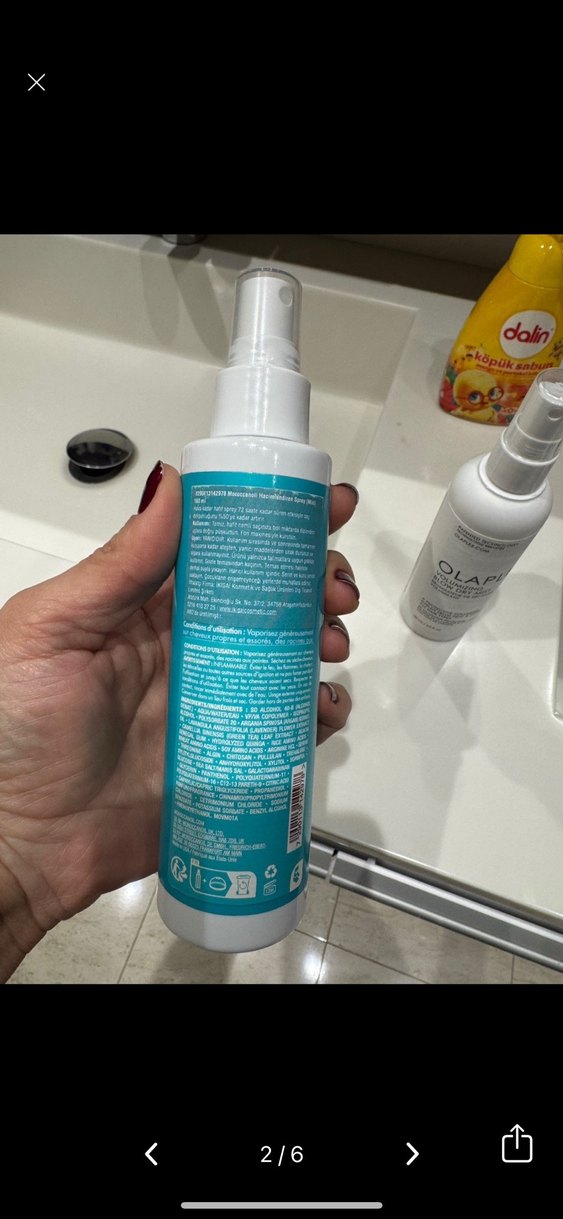 Moroccanoil Hacim Veren Saç Spreyi 160 ml - Görsel 2