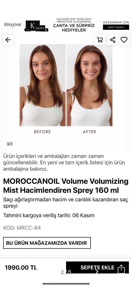 Moroccanoil Hacim Veren Saç Spreyi 160 ml - Görsel 5