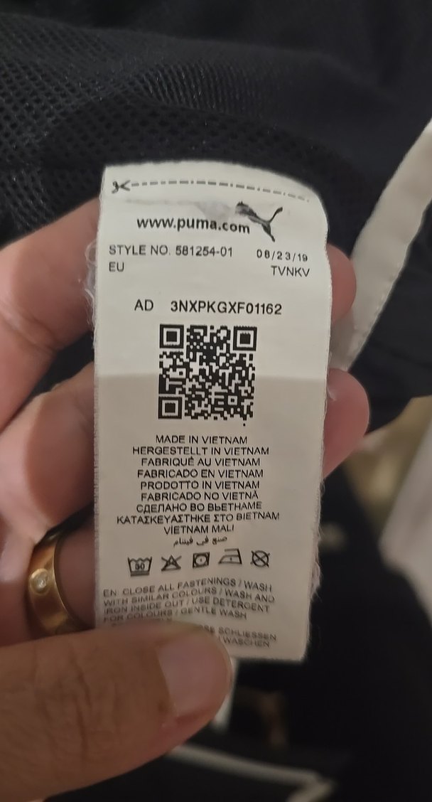 Puma Siyah Kapüşonlu Hafif Rüzgarlık — görsel 6/7