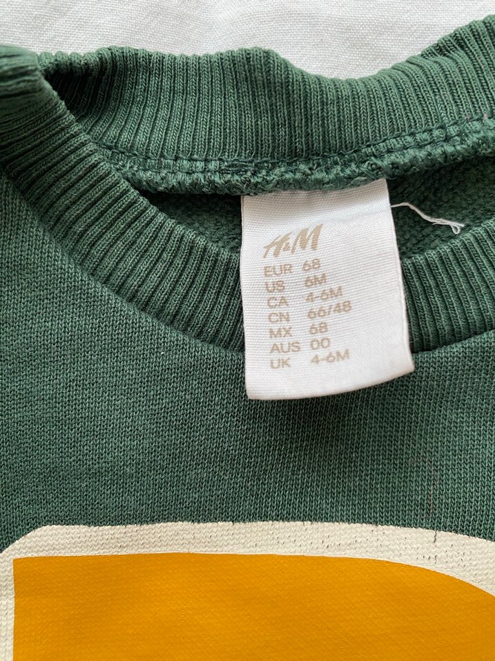 Uzun Kollu Yeşil Bebek Takımı - Görsel 2