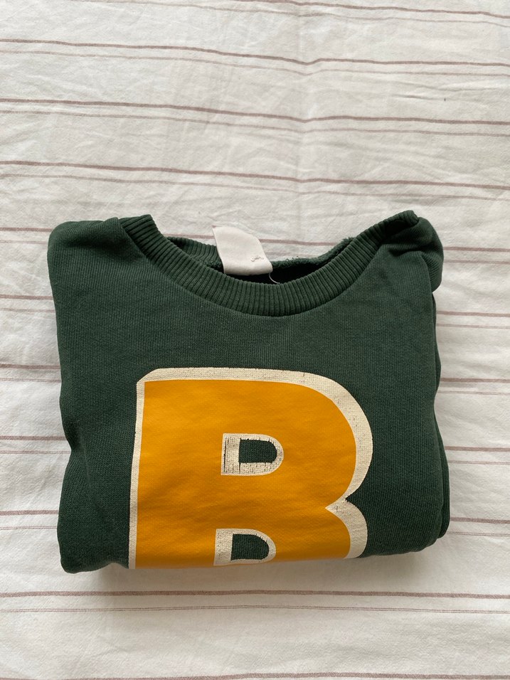 Uzun Kollu Yeşil Bebek Takımı - Görsel 4