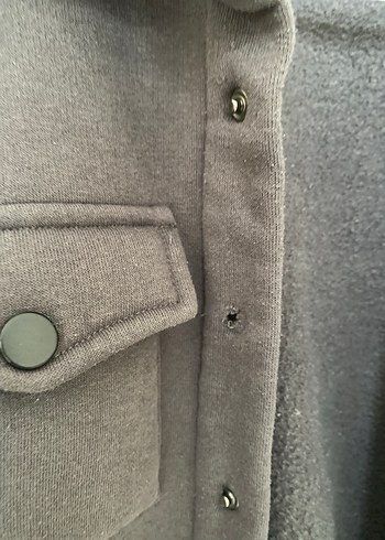 Gri Erkek Çocuk Düğmeli Ceket - Görsel 3